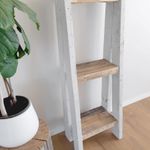 SOLD - Rustic Ladder Shelves - 3-Tiered