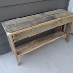 Nordic Bench with Boot Jack Leg Detail
