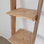 Reclaimed Timber Leaning Shelves