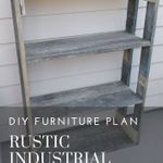 Rustic Industrial Pallet Shelves