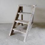 Vintage Step Ladder Side Table